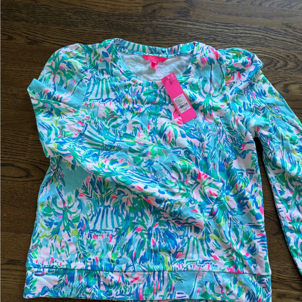 Lilly Pulitzer Colorful Patterned Sweatshirt
